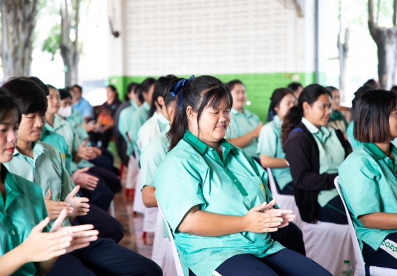 ภาพกิจกรรม คณะวิทยาศาสตร์และเทคโนโลยี จัดค่ายวิทยาศาสตร์สัญจร ปีการศึกษา 2566 ให้กับนักเรียนระดับชั้นมัธยมศึกษาตอนปลาย โรงเรียนโค้งไผ่วิทยา