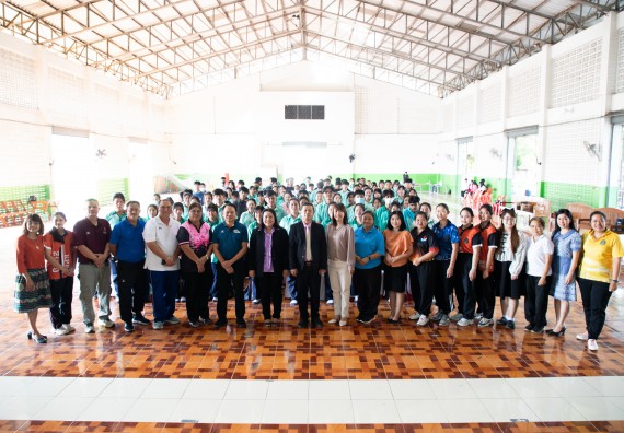 ภาพกิจกรรม คณะวิทยาศาสตร์และเทคโนโลยี จัดค่ายวิทยาศาสตร์สัญจร ปีการศึกษา 2566 ให้กับนักเรียนระดับชั้นมัธยมศึกษาตอนปลาย โรงเรียนโค้งไผ่วิทยา