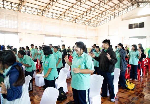 ภาพกิจกรรม คณะวิทยาศาสตร์และเทคโนโลยี จัดค่ายวิทยาศาสตร์สัญจร ปีการศึกษา 2566 ให้กับนักเรียนระดับชั้นมัธยมศึกษาตอนปลาย โรงเรียนโค้งไผ่วิทยา