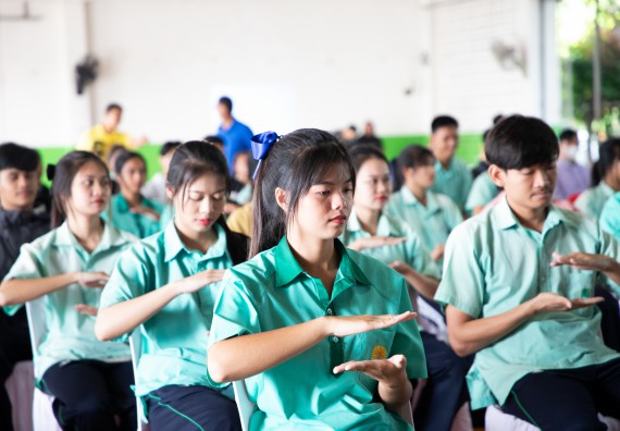 ภาพกิจกรรม คณะวิทยาศาสตร์และเทคโนโลยี จัดค่ายวิทยาศาสตร์สัญจร ปีการศึกษา 2566 ให้กับนักเรียนระดับชั้นมัธยมศึกษาตอนปลาย โรงเรียนโค้งไผ่วิทยา