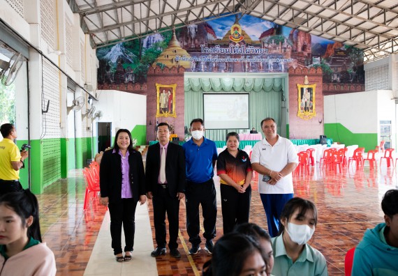 ภาพกิจกรรม คณะวิทยาศาสตร์และเทคโนโลยี จัดค่ายวิทยาศาสตร์สัญจร ปีการศึกษา 2566 ให้กับนักเรียนระดับชั้นมัธยมศึกษาตอนปลาย โรงเรียนโค้งไผ่วิทยา