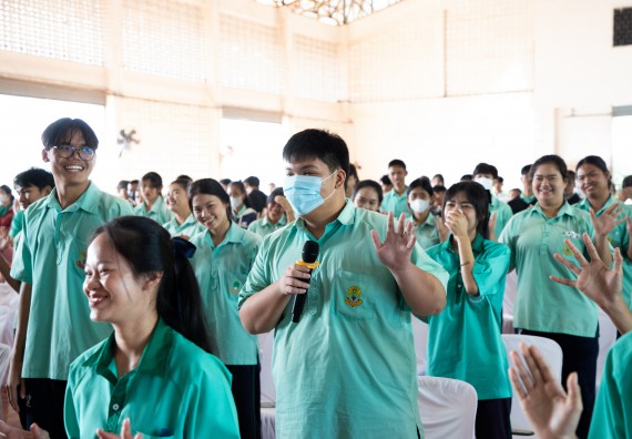 ภาพกิจกรรม คณะวิทยาศาสตร์และเทคโนโลยี จัดค่ายวิทยาศาสตร์สัญจร ปีการศึกษา 2566 ให้กับนักเรียนระดับชั้นมัธยมศึกษาตอนปลาย โรงเรียนโค้งไผ่วิทยา