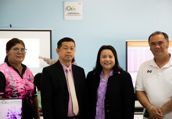 ภาพกิจกรรม คณะวิทยาศาสตร์และเทคโนโลยี จัดค่ายวิทยาศาสตร์สัญจร ปีการศึกษา 2566 ให้กับนักเรียนระดับชั้นมัธยมศึกษาตอนปลาย โรงเรียนโค้งไผ่วิทยา