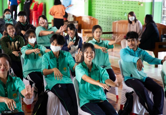 ภาพกิจกรรม คณะวิทยาศาสตร์และเทคโนโลยี จัดค่ายวิทยาศาสตร์สัญจร ปีการศึกษา 2566 ให้กับนักเรียนระดับชั้นมัธยมศึกษาตอนปลาย โรงเรียนโค้งไผ่วิทยา