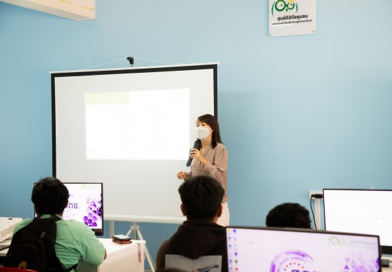 ภาพกิจกรรม คณะวิทยาศาสตร์และเทคโนโลยี จัดค่ายวิทยาศาสตร์สัญจร ปีการศึกษา 2566 ให้กับนักเรียนระดับชั้นมัธยมศึกษาตอนปลาย โรงเรียนโค้งไผ่วิทยา