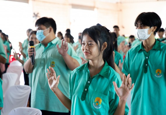ภาพกิจกรรม คณะวิทยาศาสตร์และเทคโนโลยี จัดค่ายวิทยาศาสตร์สัญจร ปีการศึกษา 2566 ให้กับนักเรียนระดับชั้นมัธยมศึกษาตอนปลาย โรงเรียนโค้งไผ่วิทยา