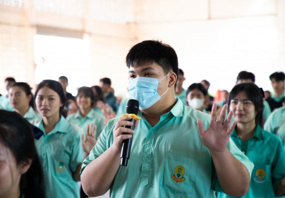 ภาพกิจกรรม คณะวิทยาศาสตร์และเทคโนโลยี จัดค่ายวิทยาศาสตร์สัญจร ปีการศึกษา 2566 ให้กับนักเรียนระดับชั้นมัธยมศึกษาตอนปลาย โรงเรียนโค้งไผ่วิทยา