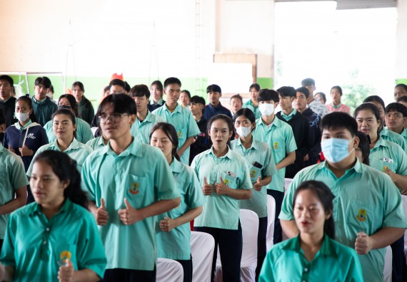 ภาพกิจกรรม คณะวิทยาศาสตร์และเทคโนโลยี จัดค่ายวิทยาศาสตร์สัญจร ปีการศึกษา 2566 ให้กับนักเรียนระดับชั้นมัธยมศึกษาตอนปลาย โรงเรียนโค้งไผ่วิทยา