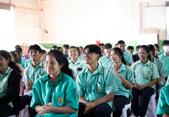 ภาพกิจกรรม คณะวิทยาศาสตร์และเทคโนโลยี จัดค่ายวิทยาศาสตร์สัญจร ปีการศึกษา 2566 ให้กับนักเรียนระดับชั้นมัธยมศึกษาตอนปลาย โรงเรียนโค้งไผ่วิทยา