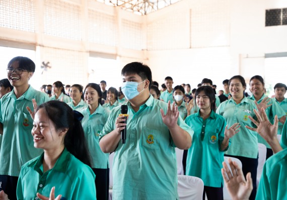 ภาพกิจกรรม คณะวิทยาศาสตร์และเทคโนโลยี จัดค่ายวิทยาศาสตร์สัญจร ปีการศึกษา 2566 ให้กับนักเรียนระดับชั้นมัธยมศึกษาตอนปลาย โรงเรียนโค้งไผ่วิทยา