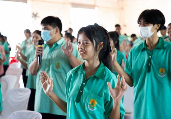 ภาพกิจกรรม คณะวิทยาศาสตร์และเทคโนโลยี จัดค่ายวิทยาศาสตร์สัญจร ปีการศึกษา 2566 ให้กับนักเรียนระดับชั้นมัธยมศึกษาตอนปลาย โรงเรียนโค้งไผ่วิทยา