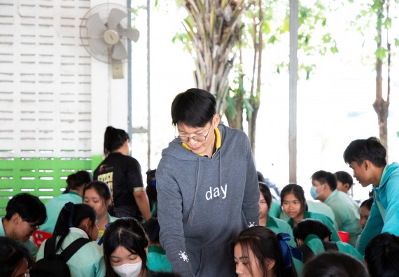 ภาพกิจกรรม คณะวิทยาศาสตร์และเทคโนโลยี จัดค่ายวิทยาศาสตร์สัญจร ปีการศึกษา 2566 ให้กับนักเรียนระดับชั้นมัธยมศึกษาตอนปลาย โรงเรียนโค้งไผ่วิทยา