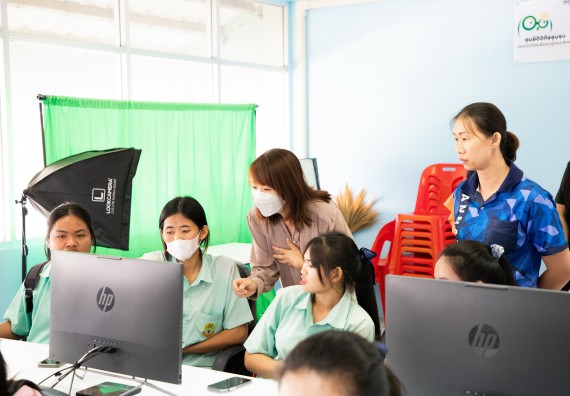 ภาพกิจกรรม คณะวิทยาศาสตร์และเทคโนโลยี จัดค่ายวิทยาศาสตร์สัญจร ปีการศึกษา 2566 ให้กับนักเรียนระดับชั้นมัธยมศึกษาตอนปลาย โรงเรียนโค้งไผ่วิทยา