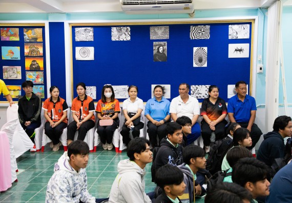 ภาพกิจกรรม คณะวิทยาศาสตร์และเทคโนโลยี จัดค่ายวิทยาศาสตร์สัญจร ปีการศึกษา 2566 ให้กับนักเรียนระดับชั้นมัธยมศึกษาตอนปลาย โรงเรียนโค้งไผ่วิทยา