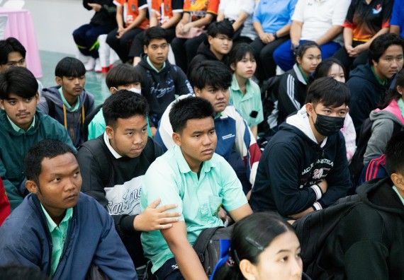 ภาพกิจกรรม คณะวิทยาศาสตร์และเทคโนโลยี จัดค่ายวิทยาศาสตร์สัญจร ปีการศึกษา 2566 ให้กับนักเรียนระดับชั้นมัธยมศึกษาตอนปลาย โรงเรียนโค้งไผ่วิทยา