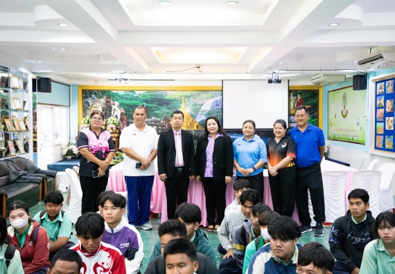 ภาพกิจกรรม คณะวิทยาศาสตร์และเทคโนโลยี จัดค่ายวิทยาศาสตร์สัญจร ปีการศึกษา 2566 ให้กับนักเรียนระดับชั้นมัธยมศึกษาตอนปลาย โรงเรียนโค้งไผ่วิทยา