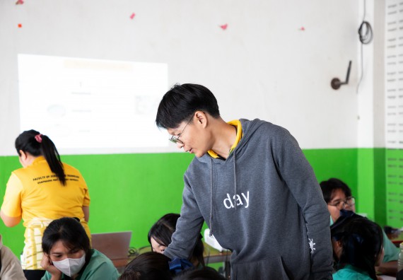 ภาพกิจกรรม คณะวิทยาศาสตร์และเทคโนโลยี จัดค่ายวิทยาศาสตร์สัญจร ปีการศึกษา 2566 ให้กับนักเรียนระดับชั้นมัธยมศึกษาตอนปลาย โรงเรียนโค้งไผ่วิทยา