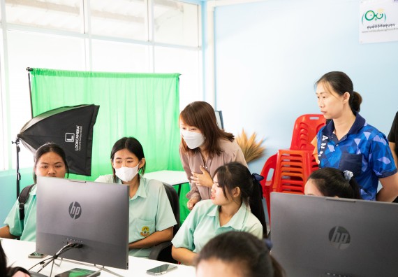 ภาพกิจกรรม คณะวิทยาศาสตร์และเทคโนโลยี จัดค่ายวิทยาศาสตร์สัญจร ปีการศึกษา 2566 ให้กับนักเรียนระดับชั้นมัธยมศึกษาตอนปลาย โรงเรียนโค้งไผ่วิทยา
