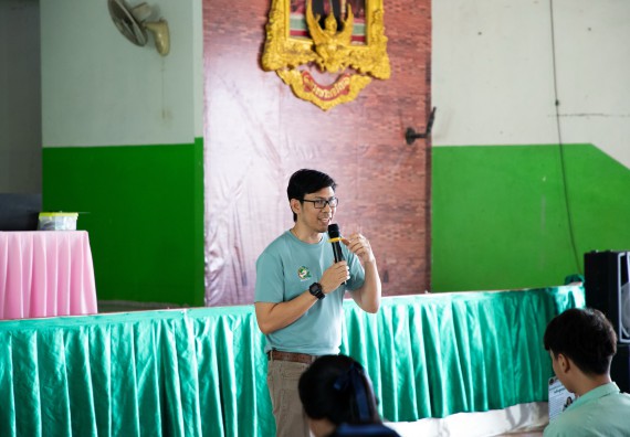 ภาพกิจกรรม คณะวิทยาศาสตร์และเทคโนโลยี จัดค่ายวิทยาศาสตร์สัญจร ปีการศึกษา 2566 ให้กับนักเรียนระดับชั้นมัธยมศึกษาตอนปลาย โรงเรียนโค้งไผ่วิทยา