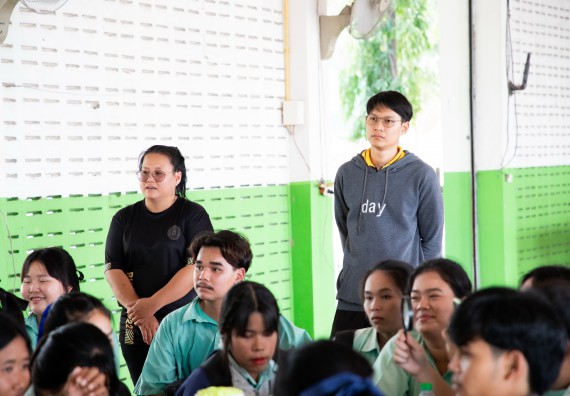 ภาพกิจกรรม คณะวิทยาศาสตร์และเทคโนโลยี จัดค่ายวิทยาศาสตร์สัญจร ปีการศึกษา 2566 ให้กับนักเรียนระดับชั้นมัธยมศึกษาตอนปลาย โรงเรียนโค้งไผ่วิทยา