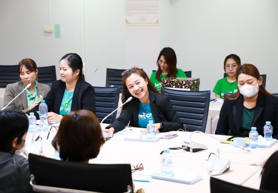 ภาพกิจกรรม  กองกลาง สำนักงานอธิการบดี และ คณะวิทยาศาสตร์และเทคโนโลยี ร่วมกันจัดการความรู้ แลกเปลี่ยนเรียนรู้ การพัฒนางานบริการและกำหนดแนวปฏิบัติร่วมกัน ตามนโยบายด้านการบริหารจัดการสิ่งแวดล้อมที่ยั่งยืน