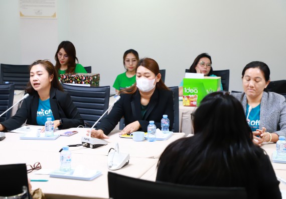 ภาพกิจกรรม  กองกลาง สำนักงานอธิการบดี และ คณะวิทยาศาสตร์และเทคโนโลยี ร่วมกันจัดการความรู้ แลกเปลี่ยนเรียนรู้ การพัฒนางานบริการและกำหนดแนวปฏิบัติร่วมกัน ตามนโยบายด้านการบริหารจัดการสิ่งแวดล้อมที่ยั่งยืน