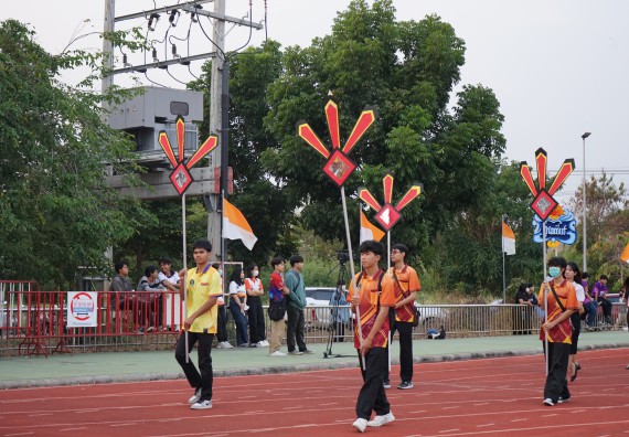 ภาพกิจกรรม  คณะวิทยาศาสตร์และเทคโนโลยี จัดโครงการส่งเสริมกีฬาสานสัมพันธ์ อนุรักษ์ ศิลปวัฒนธรรมและภูมิปัญญา กิจกรรมกีฬาสานสัมพันธ์ ปลาบึกเกมส์