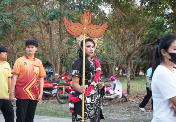 ภาพกิจกรรม  คณะวิทยาศาสตร์และเทคโนโลยี จัดโครงการส่งเสริมกีฬาสานสัมพันธ์ อนุรักษ์ ศิลปวัฒนธรรมและภูมิปัญญา กิจกรรมกีฬาสานสัมพันธ์ ปลาบึกเกมส์