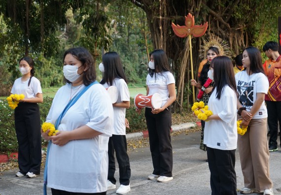ภาพกิจกรรม  คณะวิทยาศาสตร์และเทคโนโลยี จัดโครงการส่งเสริมกีฬาสานสัมพันธ์ อนุรักษ์ ศิลปวัฒนธรรมและภูมิปัญญา กิจกรรมกีฬาสานสัมพันธ์ ปลาบึกเกมส์