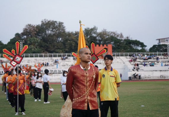 ภาพกิจกรรม  คณะวิทยาศาสตร์และเทคโนโลยี จัดโครงการส่งเสริมกีฬาสานสัมพันธ์ อนุรักษ์ ศิลปวัฒนธรรมและภูมิปัญญา กิจกรรมกีฬาสานสัมพันธ์ ปลาบึกเกมส์