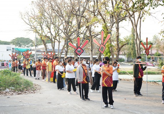 ภาพกิจกรรม  คณะวิทยาศาสตร์และเทคโนโลยี จัดโครงการส่งเสริมกีฬาสานสัมพันธ์ อนุรักษ์ ศิลปวัฒนธรรมและภูมิปัญญา กิจกรรมกีฬาสานสัมพันธ์ ปลาบึกเกมส์