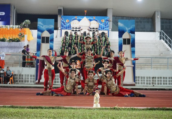 ภาพกิจกรรม  คณะวิทยาศาสตร์และเทคโนโลยี จัดโครงการส่งเสริมกีฬาสานสัมพันธ์ อนุรักษ์ ศิลปวัฒนธรรมและภูมิปัญญา กิจกรรมกีฬาสานสัมพันธ์ ปลาบึกเกมส์