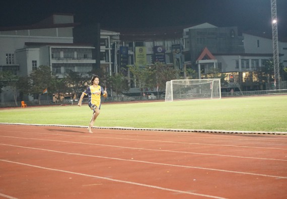 ภาพกิจกรรม  คณะวิทยาศาสตร์และเทคโนโลยี จัดโครงการส่งเสริมกีฬาสานสัมพันธ์ อนุรักษ์ ศิลปวัฒนธรรมและภูมิปัญญา กิจกรรมกีฬาสานสัมพันธ์ ปลาบึกเกมส์