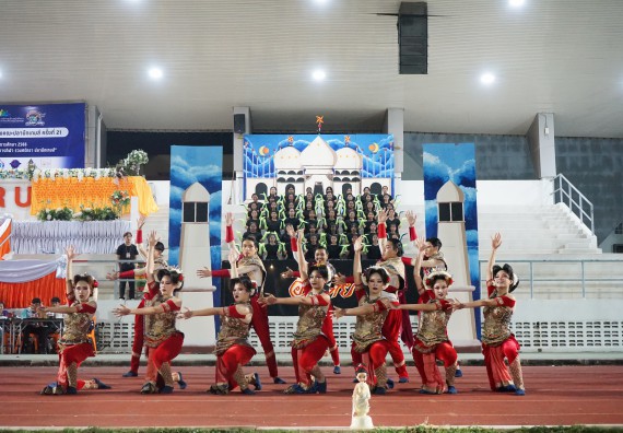 ภาพกิจกรรม  คณะวิทยาศาสตร์และเทคโนโลยี จัดโครงการส่งเสริมกีฬาสานสัมพันธ์ อนุรักษ์ ศิลปวัฒนธรรมและภูมิปัญญา กิจกรรมกีฬาสานสัมพันธ์ ปลาบึกเกมส์