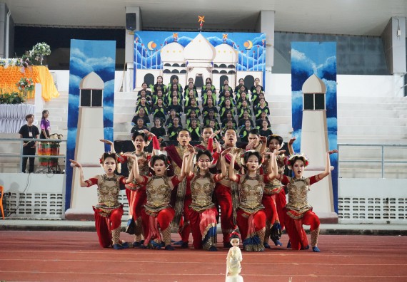 ภาพกิจกรรม  คณะวิทยาศาสตร์และเทคโนโลยี จัดโครงการส่งเสริมกีฬาสานสัมพันธ์ อนุรักษ์ ศิลปวัฒนธรรมและภูมิปัญญา กิจกรรมกีฬาสานสัมพันธ์ ปลาบึกเกมส์