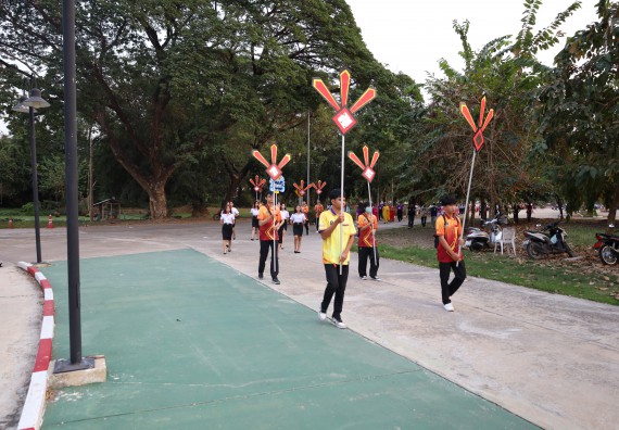 ภาพกิจกรรม  คณะวิทยาศาสตร์และเทคโนโลยี จัดโครงการส่งเสริมกีฬาสานสัมพันธ์ อนุรักษ์ ศิลปวัฒนธรรมและภูมิปัญญา กิจกรรมกีฬาสานสัมพันธ์ ปลาบึกเกมส์