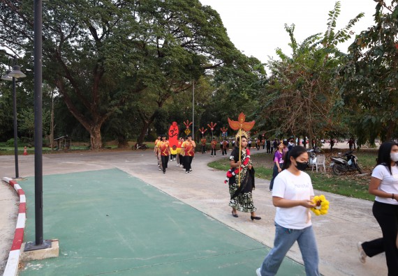 ภาพกิจกรรม  คณะวิทยาศาสตร์และเทคโนโลยี จัดโครงการส่งเสริมกีฬาสานสัมพันธ์ อนุรักษ์ ศิลปวัฒนธรรมและภูมิปัญญา กิจกรรมกีฬาสานสัมพันธ์ ปลาบึกเกมส์