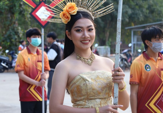 ภาพกิจกรรม  คณะวิทยาศาสตร์และเทคโนโลยี จัดโครงการส่งเสริมกีฬาสานสัมพันธ์ อนุรักษ์ ศิลปวัฒนธรรมและภูมิปัญญา กิจกรรมกีฬาสานสัมพันธ์ ปลาบึกเกมส์