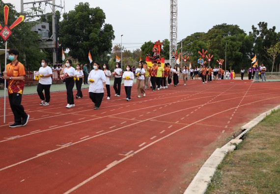 ภาพกิจกรรม  คณะวิทยาศาสตร์และเทคโนโลยี จัดโครงการส่งเสริมกีฬาสานสัมพันธ์ อนุรักษ์ ศิลปวัฒนธรรมและภูมิปัญญา กิจกรรมกีฬาสานสัมพันธ์ ปลาบึกเกมส์