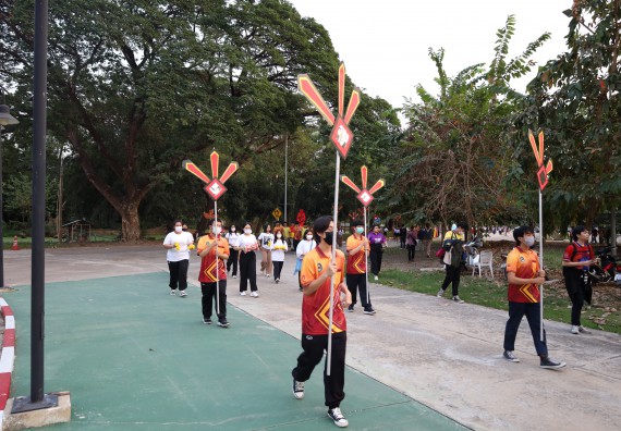 ภาพกิจกรรม  คณะวิทยาศาสตร์และเทคโนโลยี จัดโครงการส่งเสริมกีฬาสานสัมพันธ์ อนุรักษ์ ศิลปวัฒนธรรมและภูมิปัญญา กิจกรรมกีฬาสานสัมพันธ์ ปลาบึกเกมส์