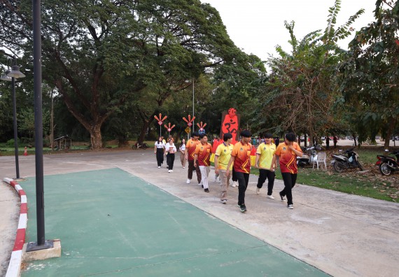 ภาพกิจกรรม  คณะวิทยาศาสตร์และเทคโนโลยี จัดโครงการส่งเสริมกีฬาสานสัมพันธ์ อนุรักษ์ ศิลปวัฒนธรรมและภูมิปัญญา กิจกรรมกีฬาสานสัมพันธ์ ปลาบึกเกมส์