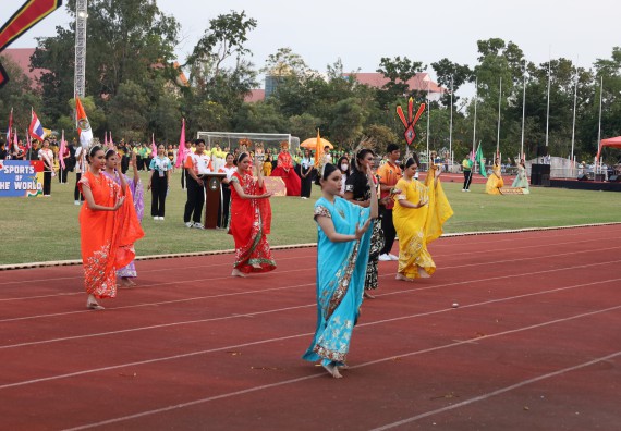 ภาพกิจกรรม  คณะวิทยาศาสตร์และเทคโนโลยี จัดโครงการส่งเสริมกีฬาสานสัมพันธ์ อนุรักษ์ ศิลปวัฒนธรรมและภูมิปัญญา กิจกรรมกีฬาสานสัมพันธ์ ปลาบึกเกมส์