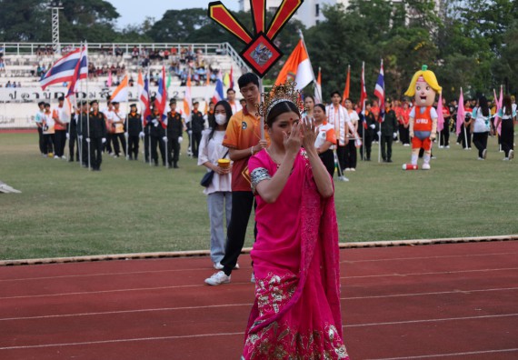 ภาพกิจกรรม  คณะวิทยาศาสตร์และเทคโนโลยี จัดโครงการส่งเสริมกีฬาสานสัมพันธ์ อนุรักษ์ ศิลปวัฒนธรรมและภูมิปัญญา กิจกรรมกีฬาสานสัมพันธ์ ปลาบึกเกมส์