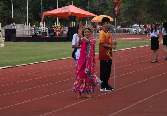 ภาพกิจกรรม  คณะวิทยาศาสตร์และเทคโนโลยี จัดโครงการส่งเสริมกีฬาสานสัมพันธ์ อนุรักษ์ ศิลปวัฒนธรรมและภูมิปัญญา กิจกรรมกีฬาสานสัมพันธ์ ปลาบึกเกมส์