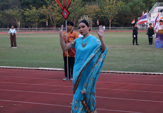 ภาพกิจกรรม  คณะวิทยาศาสตร์และเทคโนโลยี จัดโครงการส่งเสริมกีฬาสานสัมพันธ์ อนุรักษ์ ศิลปวัฒนธรรมและภูมิปัญญา กิจกรรมกีฬาสานสัมพันธ์ ปลาบึกเกมส์