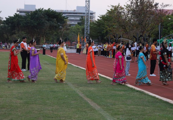 ภาพกิจกรรม  คณะวิทยาศาสตร์และเทคโนโลยี จัดโครงการส่งเสริมกีฬาสานสัมพันธ์ อนุรักษ์ ศิลปวัฒนธรรมและภูมิปัญญา กิจกรรมกีฬาสานสัมพันธ์ ปลาบึกเกมส์