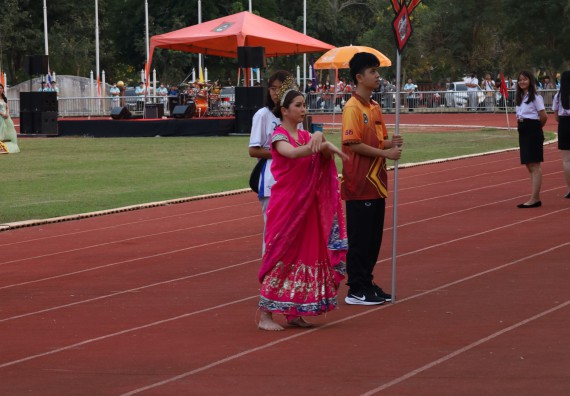 ภาพกิจกรรม  คณะวิทยาศาสตร์และเทคโนโลยี จัดโครงการส่งเสริมกีฬาสานสัมพันธ์ อนุรักษ์ ศิลปวัฒนธรรมและภูมิปัญญา กิจกรรมกีฬาสานสัมพันธ์ ปลาบึกเกมส์