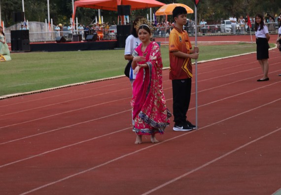 ภาพกิจกรรม  คณะวิทยาศาสตร์และเทคโนโลยี จัดโครงการส่งเสริมกีฬาสานสัมพันธ์ อนุรักษ์ ศิลปวัฒนธรรมและภูมิปัญญา กิจกรรมกีฬาสานสัมพันธ์ ปลาบึกเกมส์