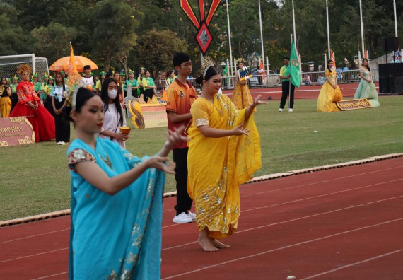 ภาพกิจกรรม  คณะวิทยาศาสตร์และเทคโนโลยี จัดโครงการส่งเสริมกีฬาสานสัมพันธ์ อนุรักษ์ ศิลปวัฒนธรรมและภูมิปัญญา กิจกรรมกีฬาสานสัมพันธ์ ปลาบึกเกมส์
