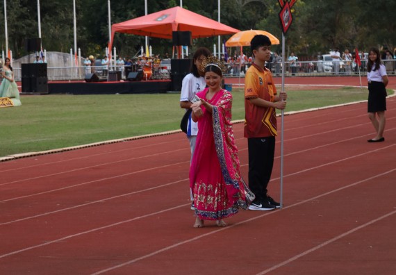 ภาพกิจกรรม  คณะวิทยาศาสตร์และเทคโนโลยี จัดโครงการส่งเสริมกีฬาสานสัมพันธ์ อนุรักษ์ ศิลปวัฒนธรรมและภูมิปัญญา กิจกรรมกีฬาสานสัมพันธ์ ปลาบึกเกมส์